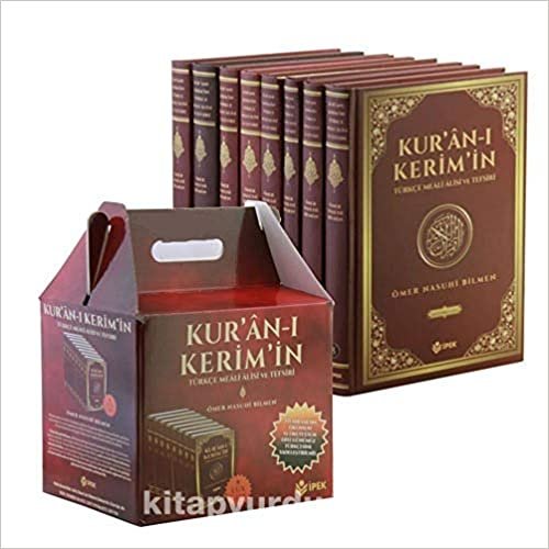 okumak Kuran ı Kerimin Türkçe Meali ve Tefsiri 8 Cilt Takım Şamua Kağıt