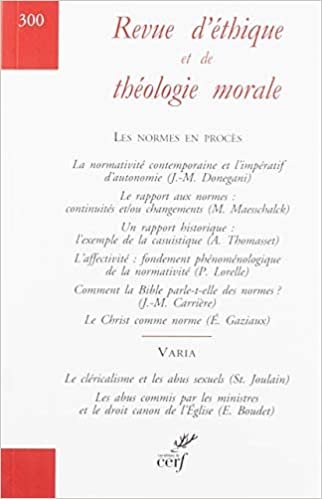 okumak Revue d&#39;éthique et de théologie morale numéro 300 Décembre 2018