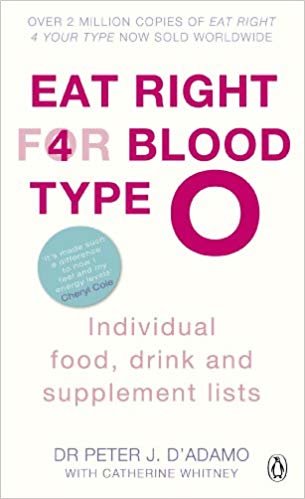 okumak Eat Right for Blood Type O : Maximise your health with individual food, drink and supplement lists for your blood type