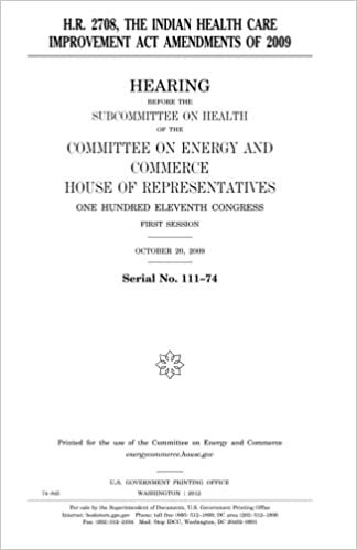 okumak H.R. 2708, the Indian Health Care Improvement Act Amendments of 2009 