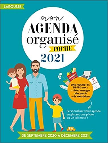 okumak Mon agenda organisé poche 2021 (Calendrier - Famille (31263))