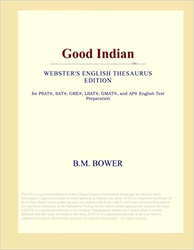 okumak Good Indian (Webster&#39;s English Thesaurus Edition)