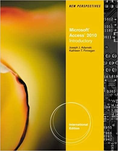okumak New Perspectives on Microsoft Office Access 2010