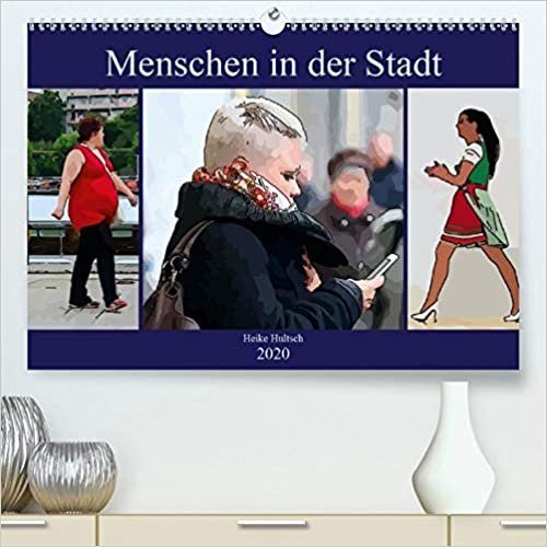 okumak Menschen in der Stadt(Premium, hochwertiger DIN A2 Wandkalender 2020, Kunstdruck in Hochglanz): Streetfotografie einmal anders (Monatskalender, 14 Seiten )