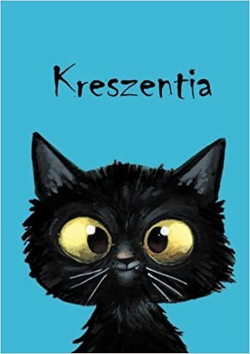 okumak Kreszentia: Kreszentia - Katzen - Malbuch / Notizbuch / Tagebuch: A5 - blanko
