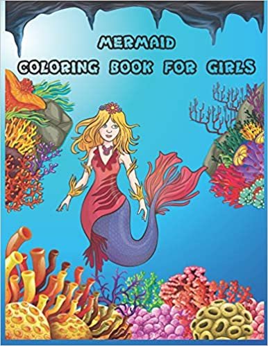okumak mermaid coloring book for girls: Funny mermaid Coloring Books for Kids
