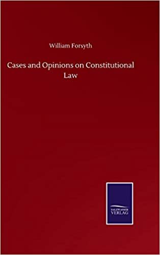 okumak Cases and Opinions on Constitutional Law