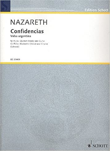 okumak Confidencias-Valsa argentina  flute, clarinet in A or B (viola) and guitar