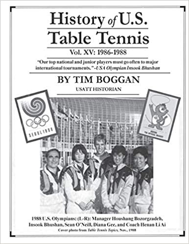 okumak History of U.S. Table Tennis Volume 15