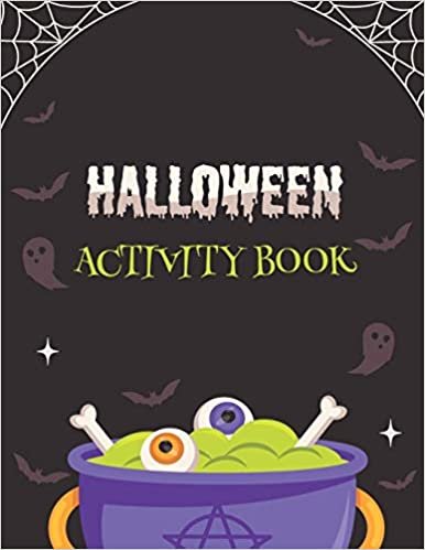 okumak Halloween Activity Book: Grandiose Halloween Activity Book, jack Ghost Coloring, cute Stuff and Toddler and Preschool