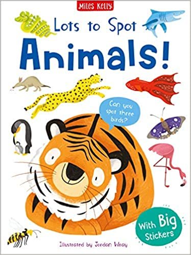okumak Neave, R: Lots to Spot Sticker Book: Wild Animals!