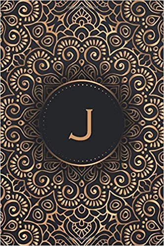 okumak J: Monogrammed Medium Size Notebook with Lined Interior, Page Number and Date Ideal for Taking Notes, Journal, Diary, Daily Planner (Monogrammed Notebooks, Band 10)