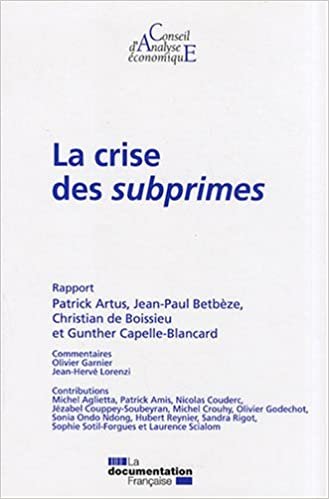 okumak La crise des subprimes (CAE n.78) (RAPPORTS DU CAE)
