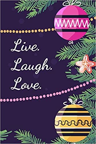 okumak Live Laugh Love - Christmas Password Log Book: Simple, Discreet Username And Password Book With Alphabetical Categories For Women, Men, Seniors, s (Christmas Password Books)