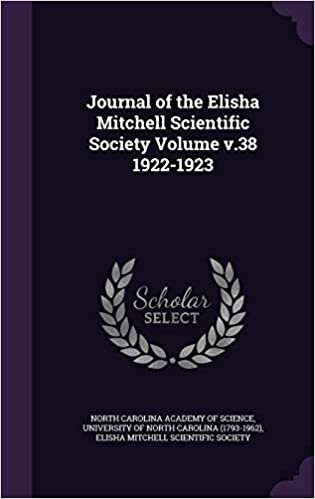 okumak Journal of the Elisha Mitchell Scientific Society Volume v.38 1922-1923