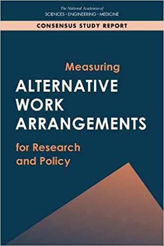 okumak Measuring Alternative Work Arrangements for Research and Policy