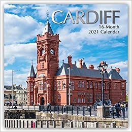okumak Cardiff 2021 - 16-Monatskalender: Original The Gifted Stationery Co. Ltd [Mehrsprachig] [Kalender] (Wall-Kalender)