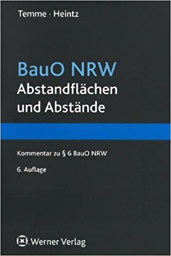 okumak BauO NRW: Abstandsflächen