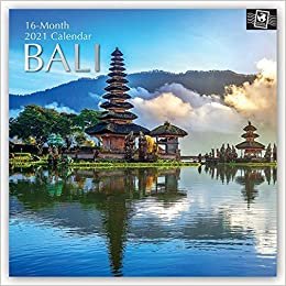 okumak Bali 2021 - 16-Monatskalender: Original The Gifted Stationery Co. Ltd [Mehrsprachig] [Kalender] (Wall-Kalender)