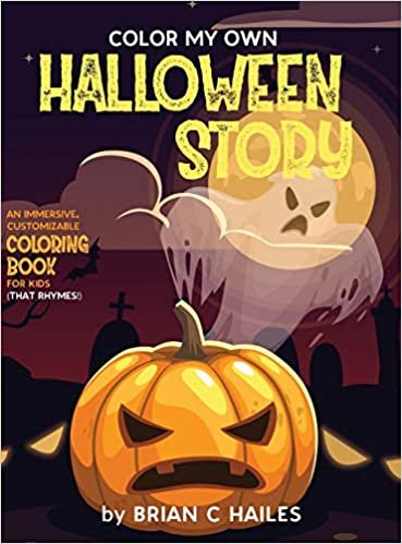 okumak Color My Own Halloween Story: An Immersive, Customizable Coloring Book for Kids (That Rhymes!): 11