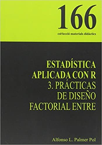okumak Estadística aplicada con R: 3. Prácticas de diseño factorial entre (Materials Didàctics, Band 166)