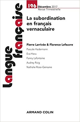 okumak Langue française n° 196 (4/2017) Noms généraux: Noms généraux