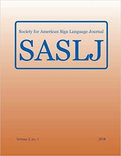 Society for American Sign Language Journal: Vol. 2, no. 1