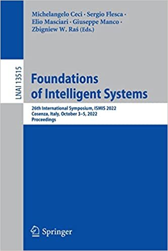 Foundations of Intelligent Systems: 26th International Symposium, ISMIS 2022, Cosenza, Italy, October 3–5, 2022, Proceedings