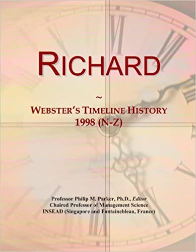 okumak Richard: Webster&#39;s Timeline History, 1998 (N-Z)