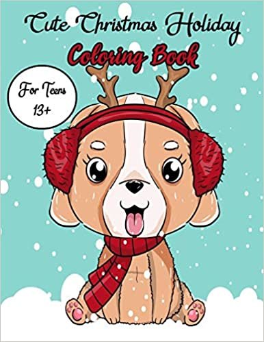 okumak Cute Christmas Holiday Coloring Book For s 13+: A Festive Coloring Book Featuring Beautiful Winter Landscapes and Heart Warming Holiday Scenes for ... Claus, Reindeer, Elves, Animals, Snowman.