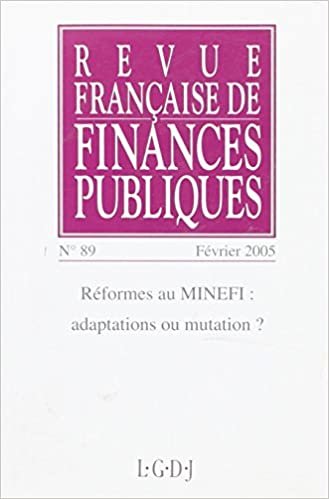 okumak REVUE FRANÇAISE DE FINANCES PUBLIQUES N 89 - 2005: RÉFORMES AU MINEFI : ADAPTATIONS OU MUTATION ? (RFFP)