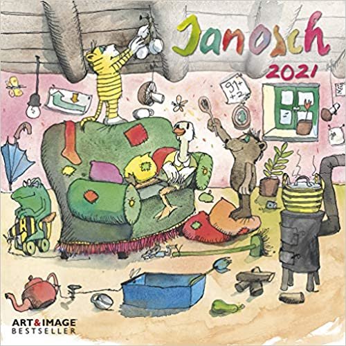 okumak Janosch 2021 - Wand-Kalender - Broschüren-Kalender - A&amp;I - 30x30 -30x60 geöffnet