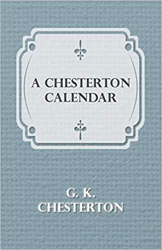 okumak A Chesterton Calendar