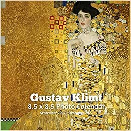 okumak Gustav Klimt 8.5 X 8.5 Calendar September 2021 -December 2022: Art Nouveau - Monthly Calendar with U.S./UK/ Canadian/Christian/Jewish/Muslim Holidays- Art Paintings