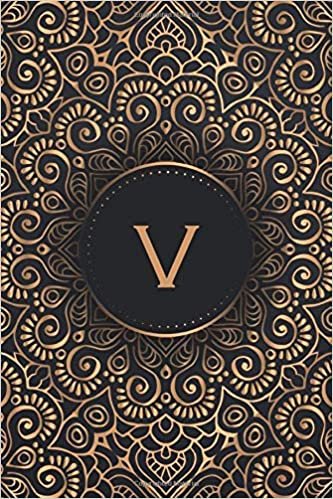 okumak V: Monogrammed Medium Size Notebook with Lined Interior, Page Number and Date Ideal for Taking Notes, Journal, Diary, Daily Planner (Monogrammed Notebooks, Band 22)