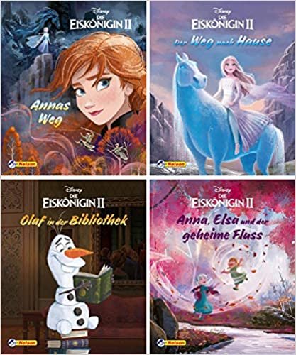 okumak Nelson Mini-Bücher: Disney Die Eiskönigin 2 5-8: 24 Mini-Bücher im Display