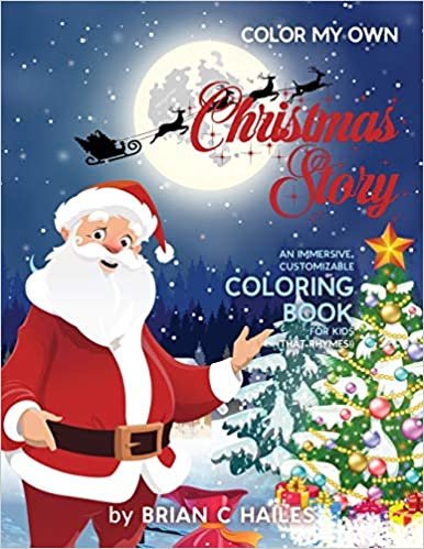 okumak Color My Own Christmas Story: An Immersive, Customizable Coloring Book for Kids (That Rhymes!): 12
