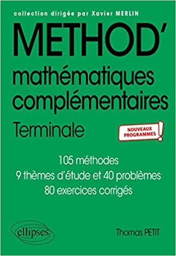 okumak Mathématiques complémentaires - Terminale - Nouveaux programmes (Méthodix)
