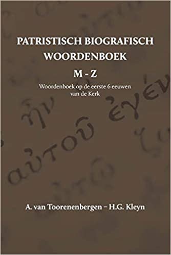 okumak Patristisch Biografisch Woordenboek: M t/m Z