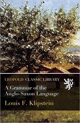 okumak A Grammar of the Anglo-Saxon Language