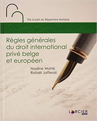 okumak Règles générales du droit international privé belge et européen (LSB. H COLOP FR)