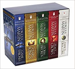 okumak A Game of Thrones 5-copy Boxed Set (George R. R. Martin Song of Ice nad Fire Series)