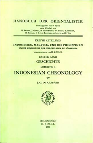 okumak Indonesian Chronology (Handbuch der Orientalistik. Dritte Abteilung, Indonesien, Malaysia und die Philippinen, unter Einschluss der Kap-Malaien in Sudafrika, Band 1, Geschichte, Lieferung 1)