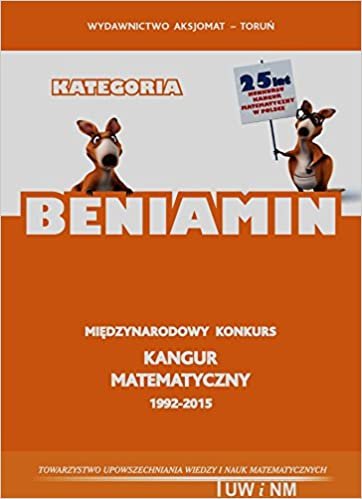 okumak Matematyka z wesolym kangurem Poziom Beniamin