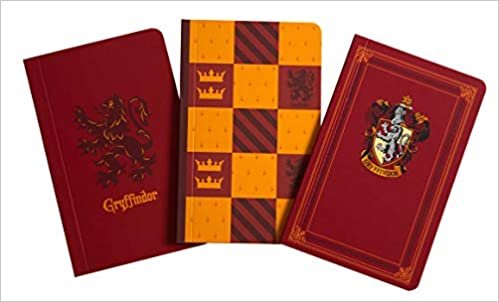okumak Harry Potter: Gryffindor Pocket Notebook Collection (Set of 3)