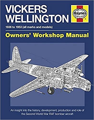 okumak Vickers Wellington Owners Workshop Manual (Haynes Manuals)