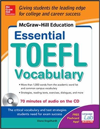 okumak McGraw-Hill Education Essential Vocabulary for the TOEFL (R) Test with Audio Disk