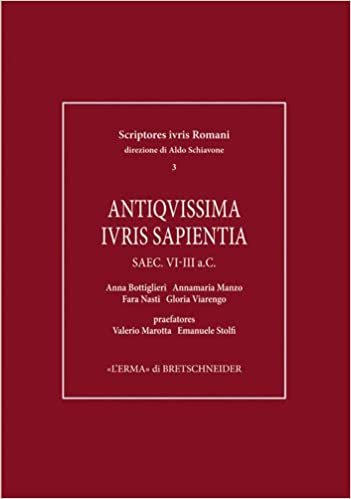 okumak Antiquissima Iuris Sapientia. Saec. VI-III A.C. (Scriptores Iuris Romani)