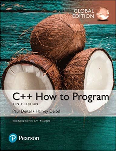 okumak C++ How to Program: (Early Objects Version), Global Edition
