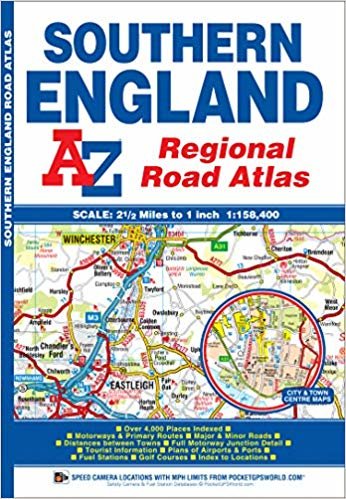 okumak Southern England Regional Road Atlas : 4